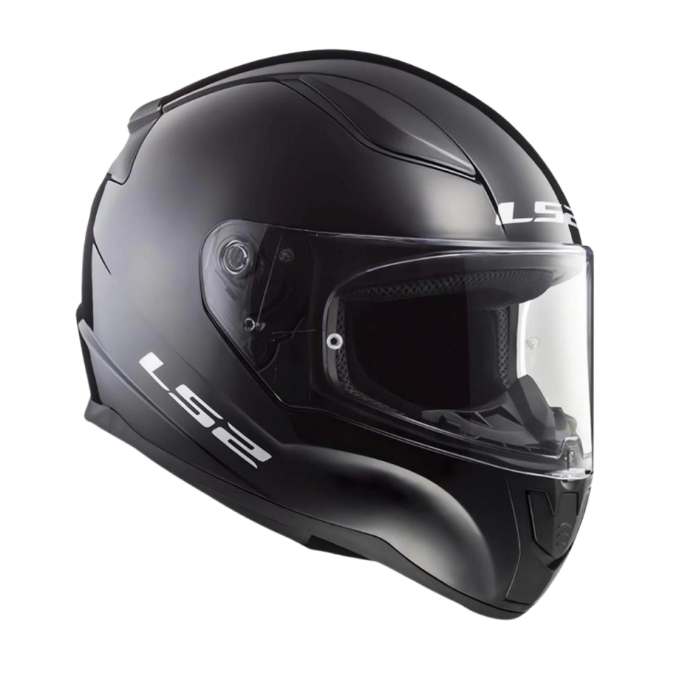 LS2 Rapid 2 Parlak Siyah Kask