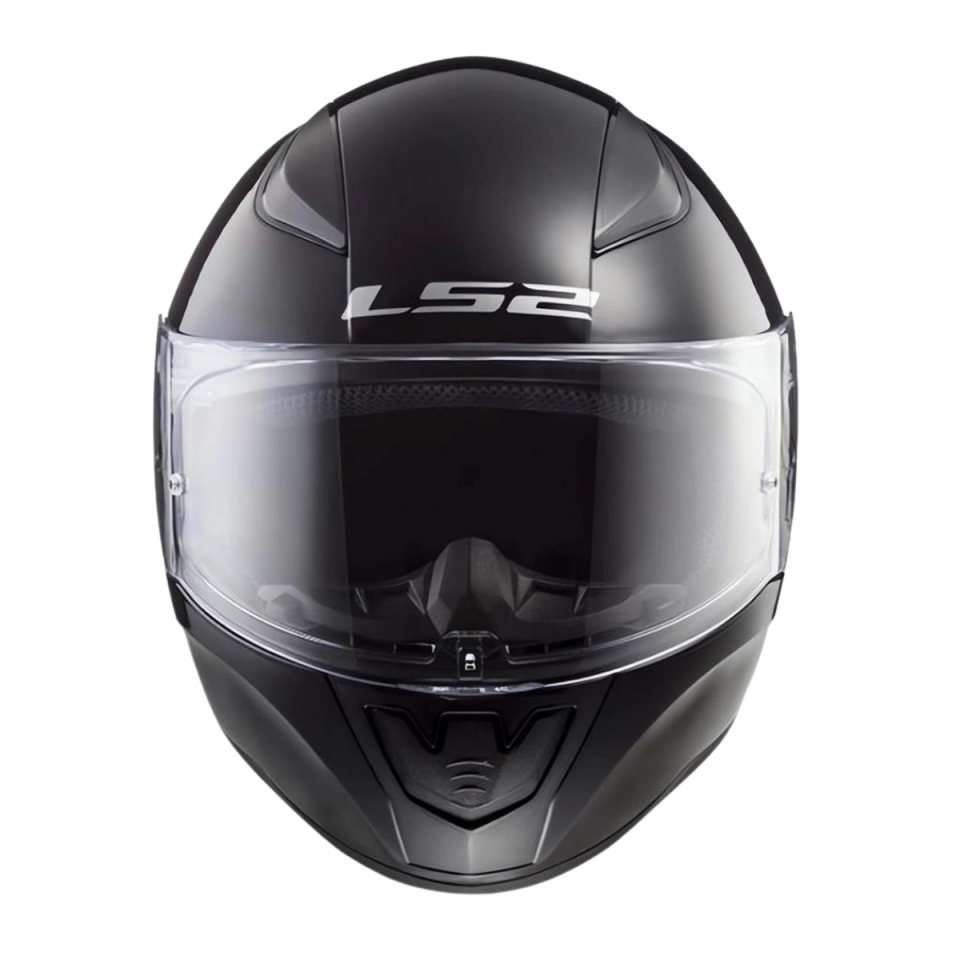 LS2 Rapid 2 Parlak Siyah Kask