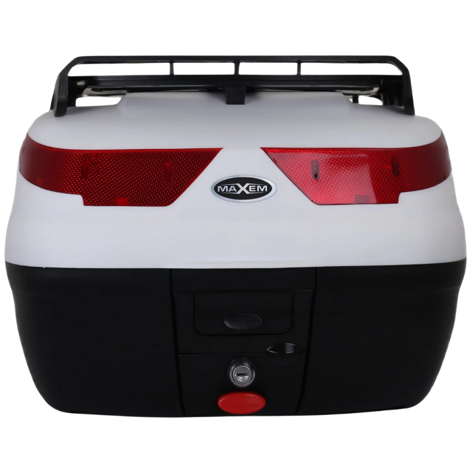 Maxem  Topcase SL40 Full Beyaz 40 Lt