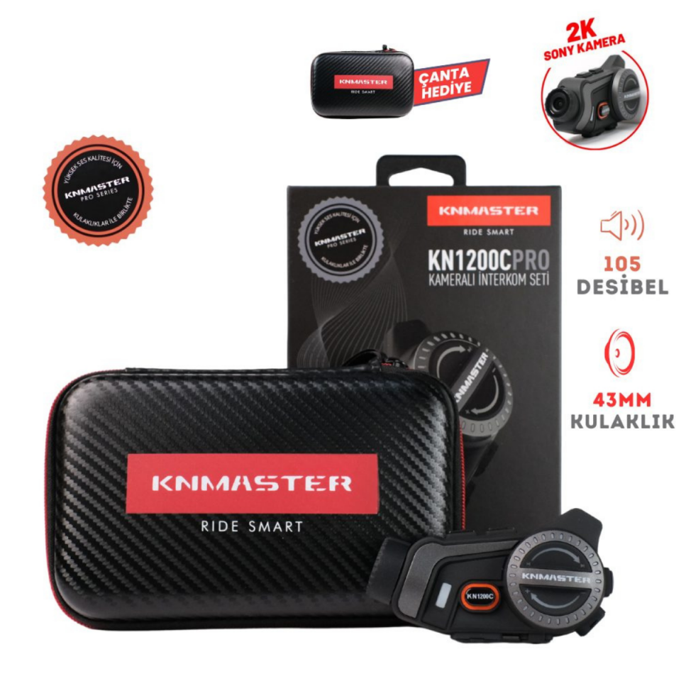KNMASTER KN1200C PRO Kameralı  İnterkom