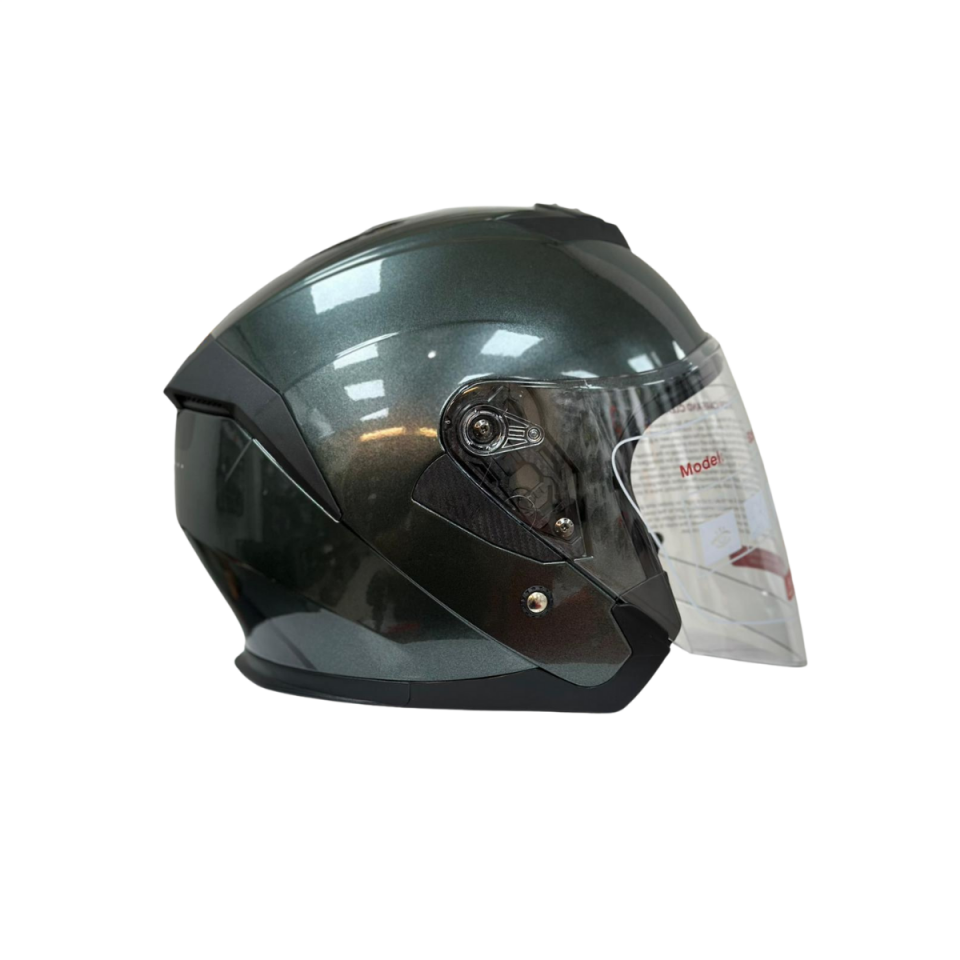 Jk-526 Güneş Gözlüklü Yarım Kask Haki