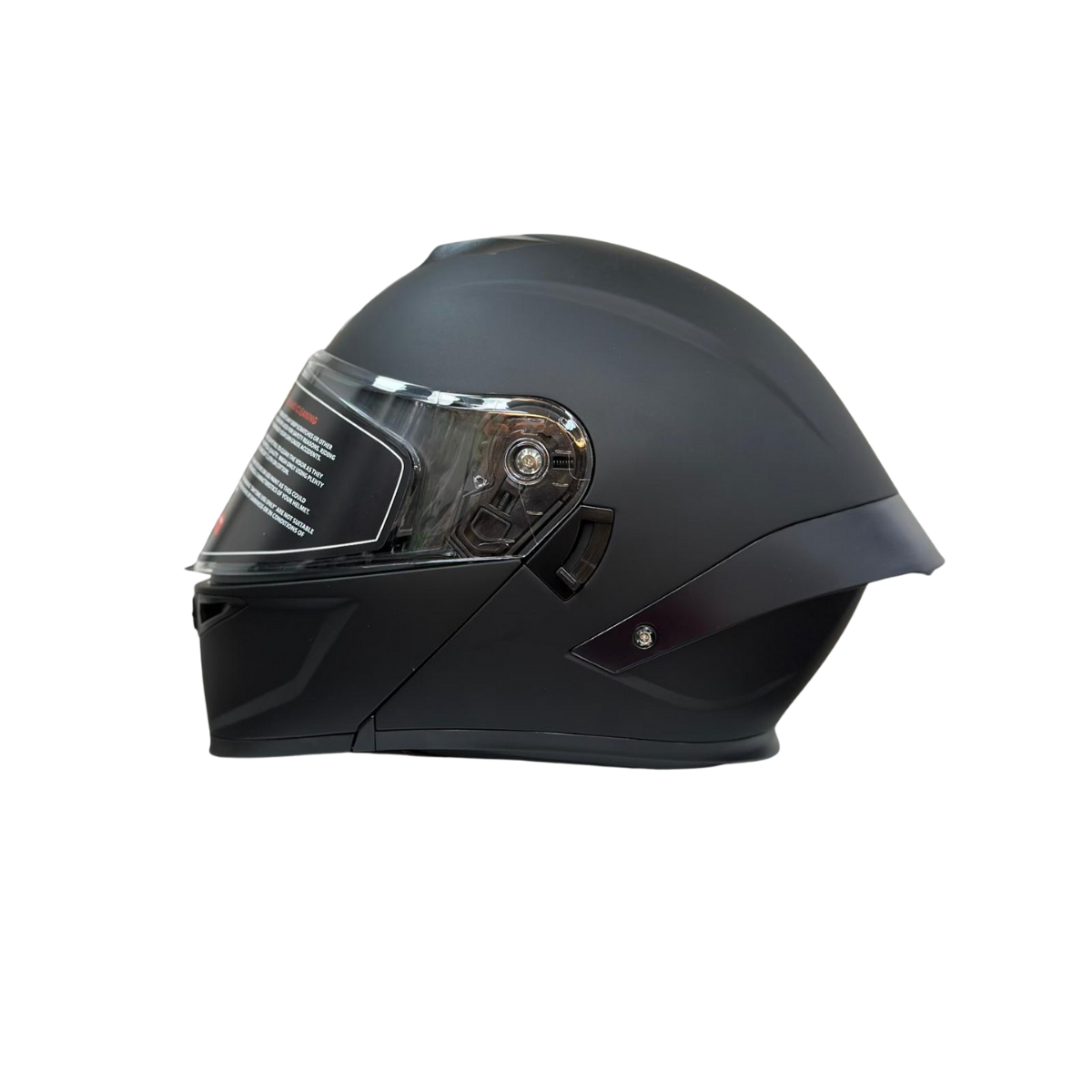 Wosen Çene Açılır Kask Mat Siyah