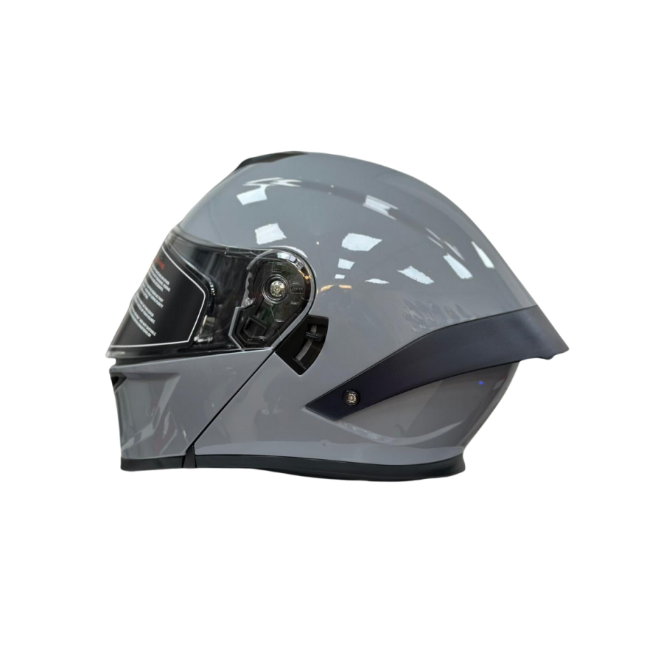 Wosen Çene Açılır Kask Nardo Gri