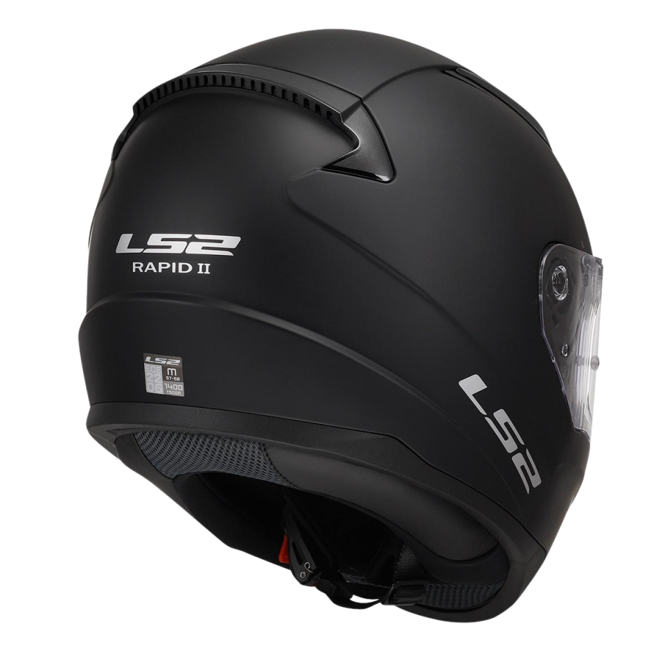 LS2 RAPID 2 MAT SİYAH KASK