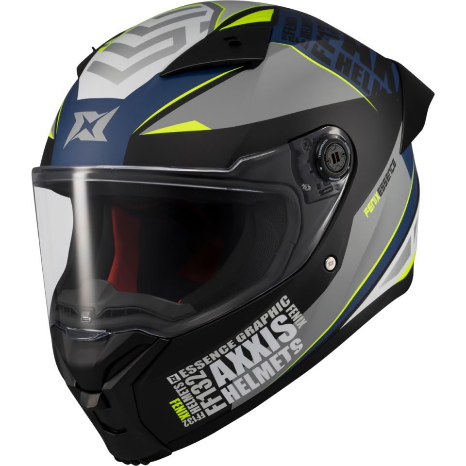 Axxis Fenix Essence Mat Siyah Gri