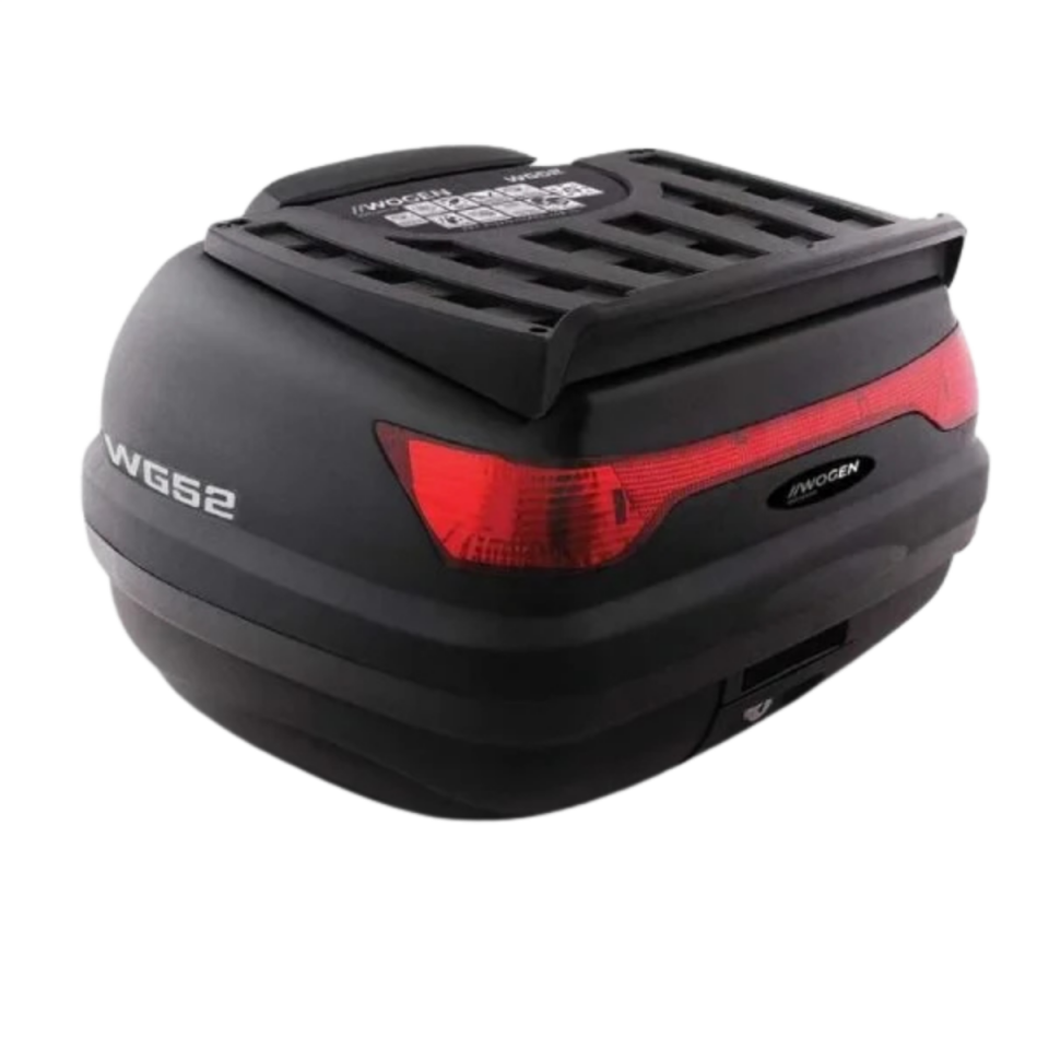 Wogen Siyah 52 Litre Motosiklet Topcase Arka Çanta