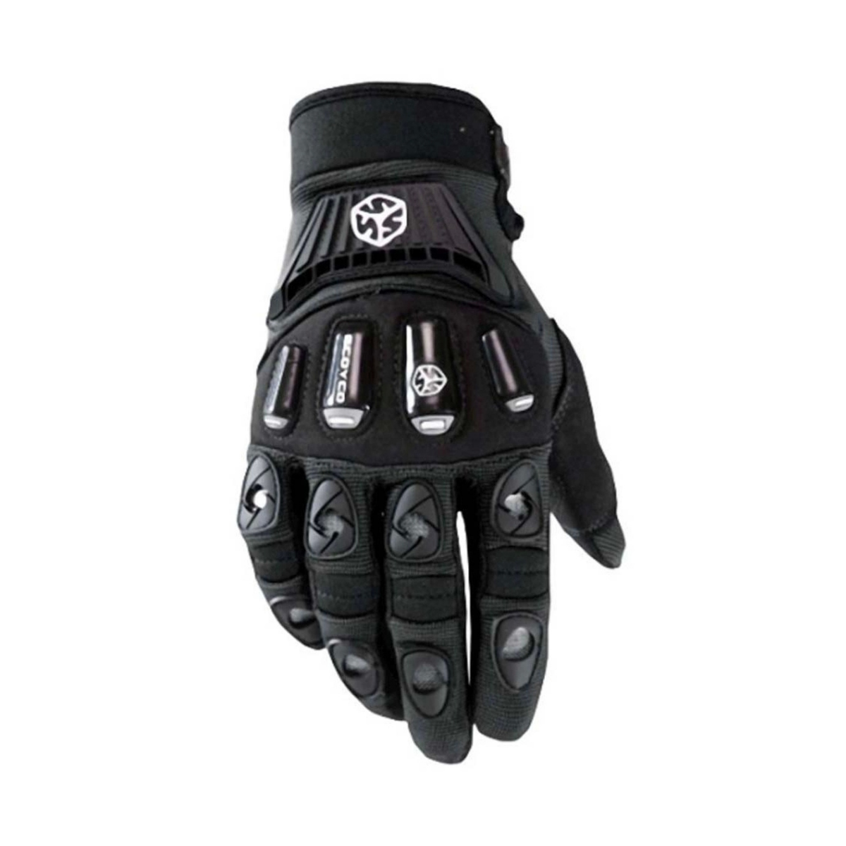 SCOYCO MX-14 ELDİVEN YAZLIK UZUN PARMAK SİYAH
