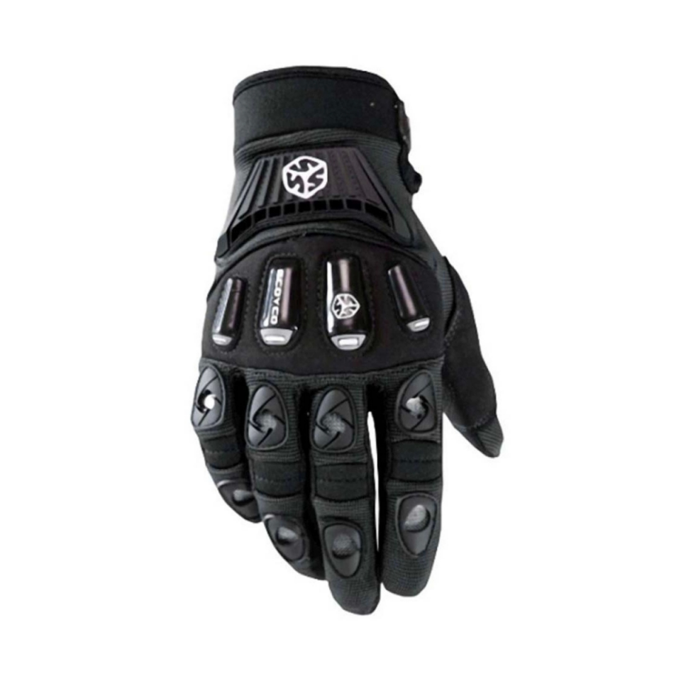 SCOYCO MX-14 ELDİVEN YAZLIK UZUN PARMAK SİYAH