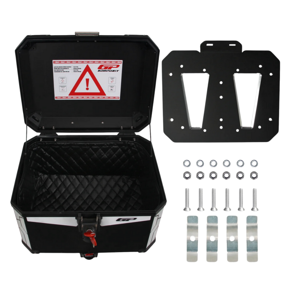 GP KOMPOZİT 57L ALEMİNYUM TOPCASE