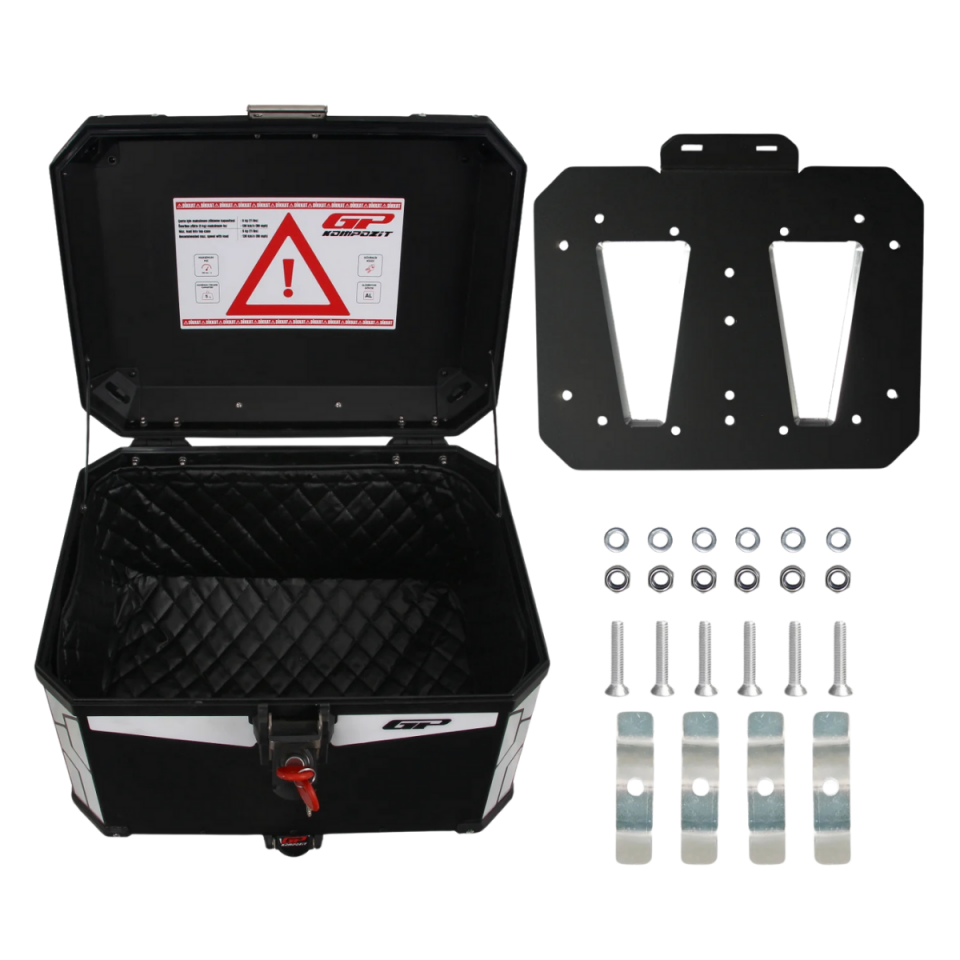 GP KOMPOZİT 57L ALEMİNYUM TOPCASE