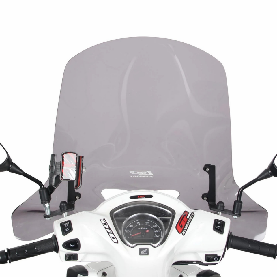 GP Kompozit Honda Dio 2021-2025 Uyumlu Ön Cam Şeffaf