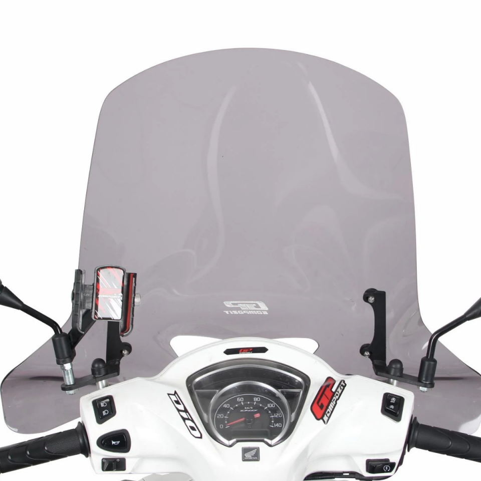 DİO 2021-2024  ÖN CAM ŞEFFAF 48 CM GP KOMPOZİT