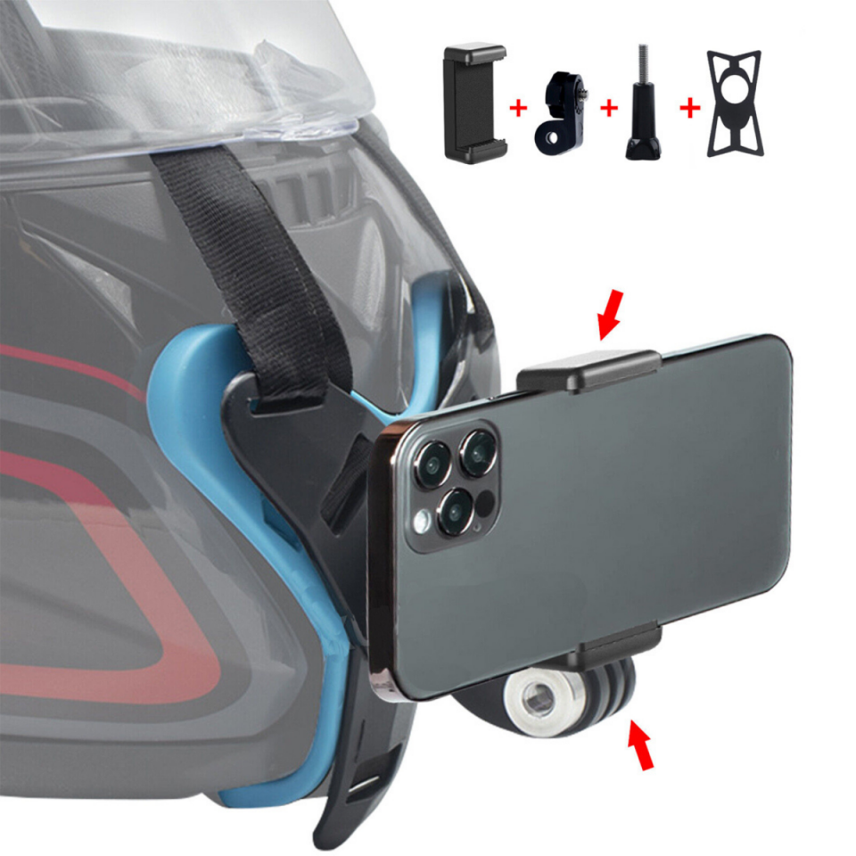 KASK TELEFON VE KAMERA TUTUCU