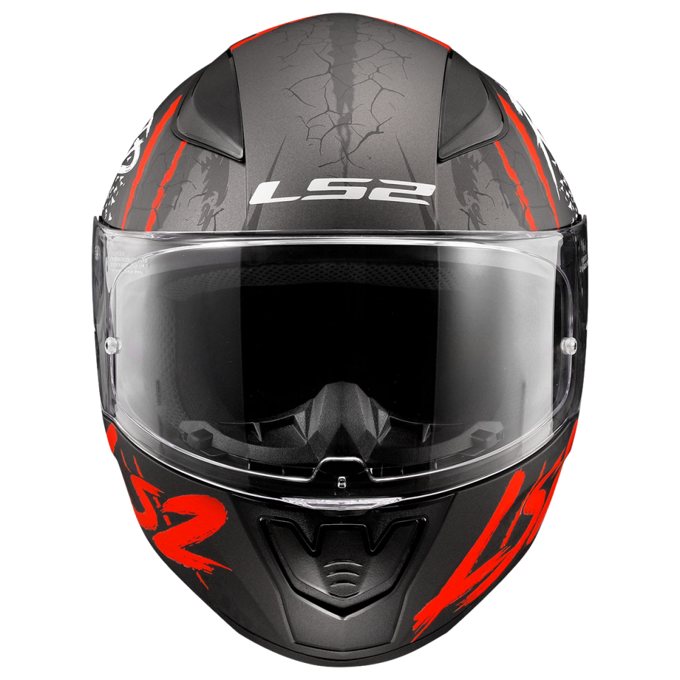LS2 RAPİD II  RAVEN (M.BLACK SİLVER)