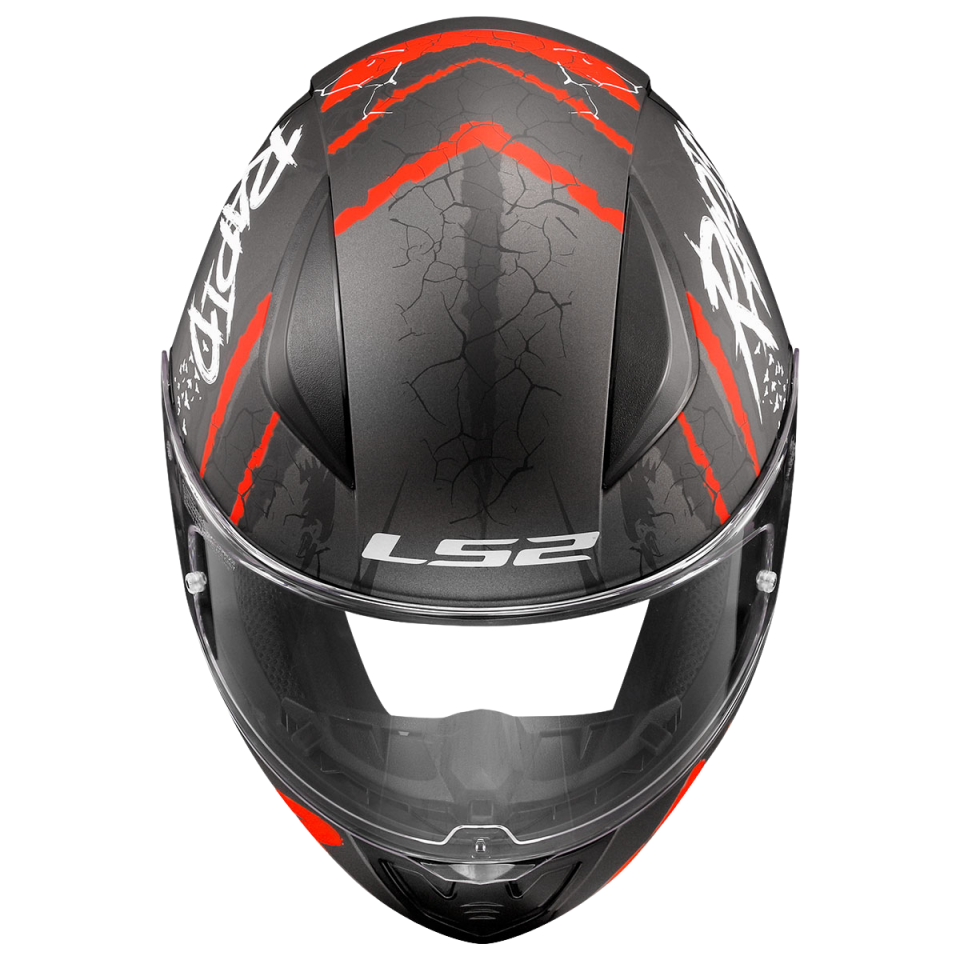 LS2 RAPİD II  RAVEN (M.BLACK SİLVER)