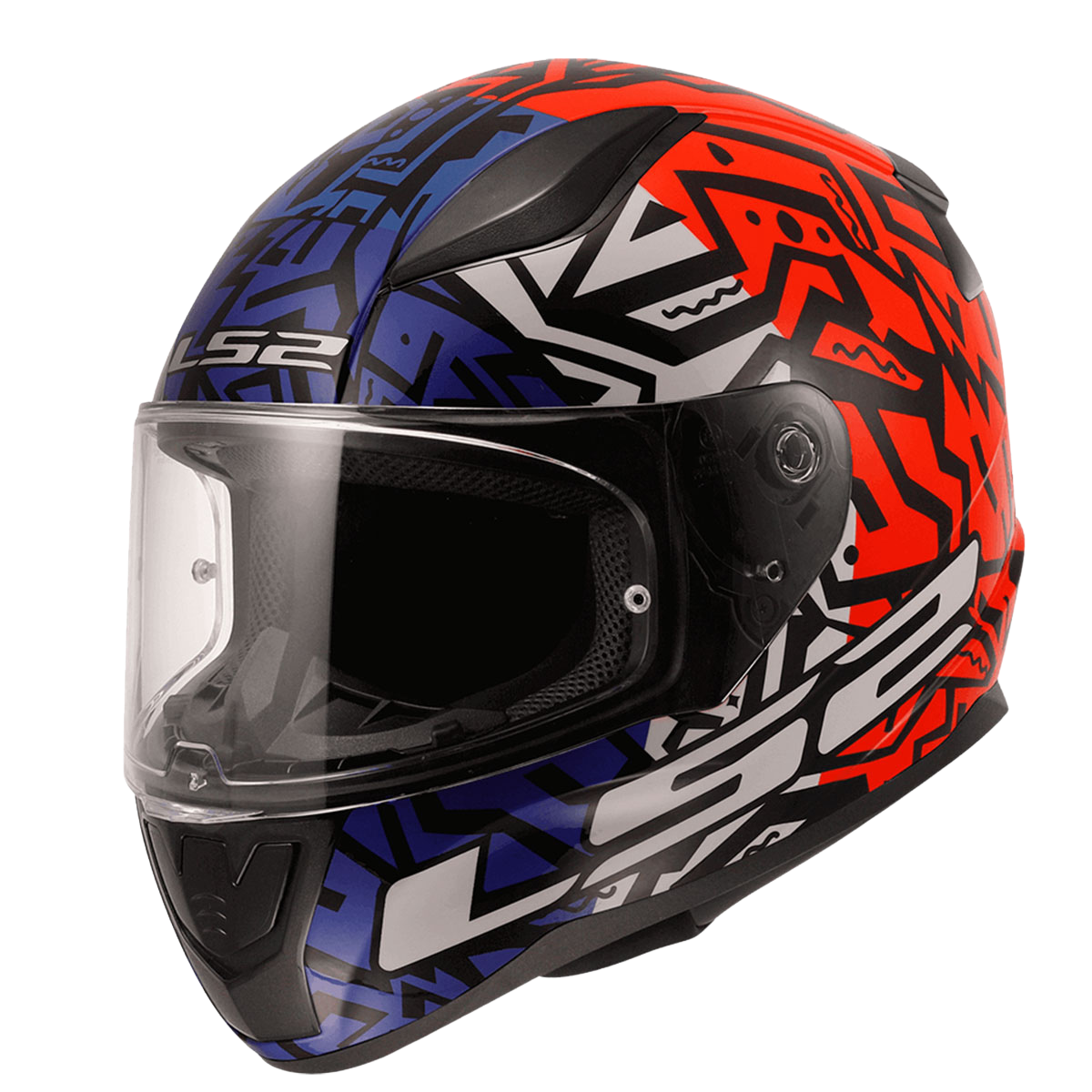 LS2 RAPİD II MEMPHIS (RED BLUE)