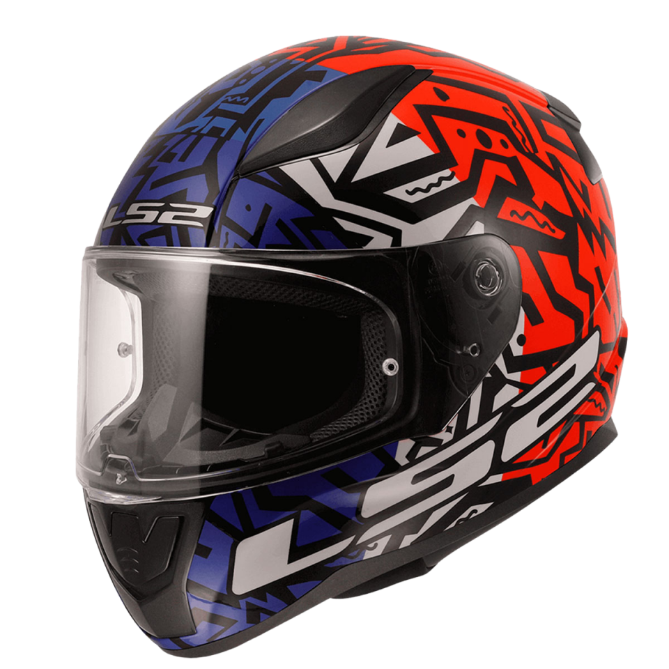 LS2 RAPİD II MEMPHIS (RED BLUE)