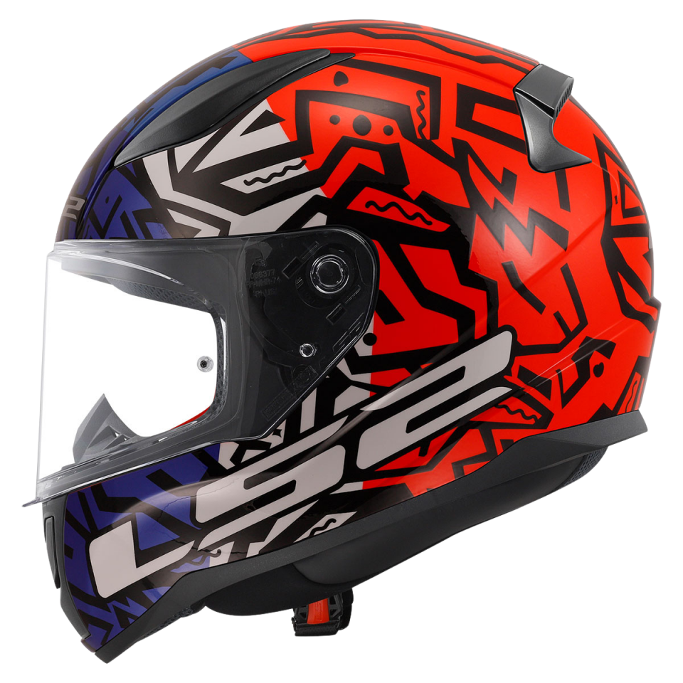 LS2 RAPİD II MEMPHIS (RED BLUE)