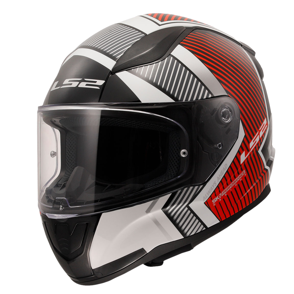 LS2 RAPİD II EXTRA (WHİTE RED)