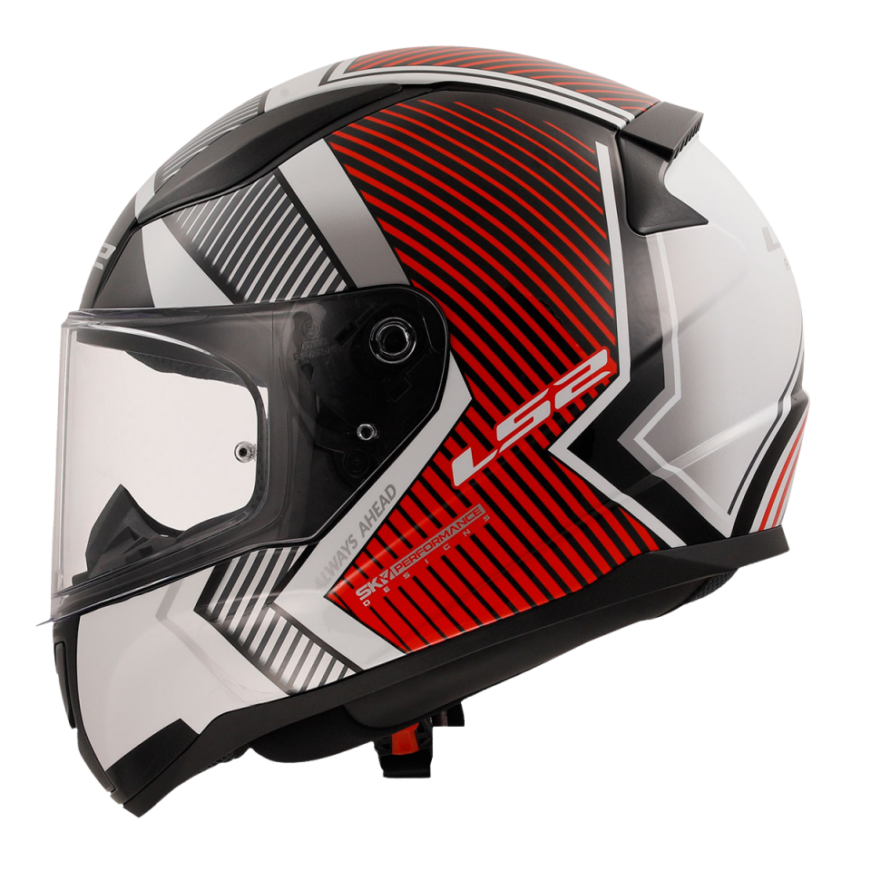 LS2 RAPİD II EXTRA (WHİTE RED)