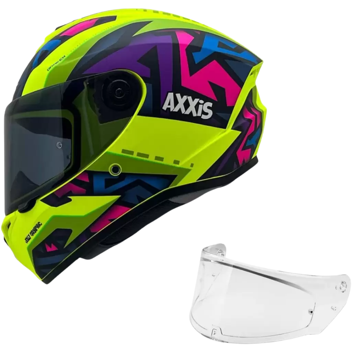 AXXİS DRAKEN S JOLLY C3 (MAT SARI SİYAH)