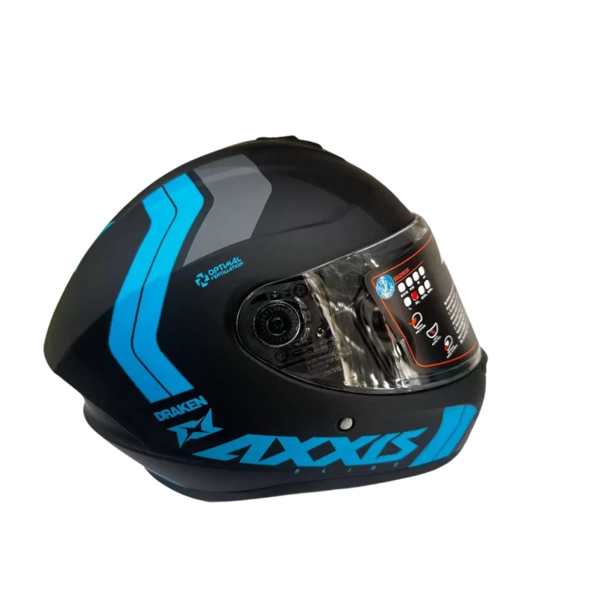 AXXİS DRAKEN S B4 SLIDE (MAT FLOUR BLUE)