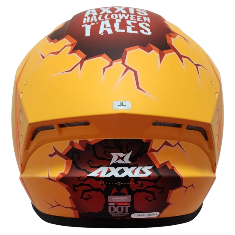 AXXİS DRAKEN S PUMPKIN C3 (MATT YELLOW)